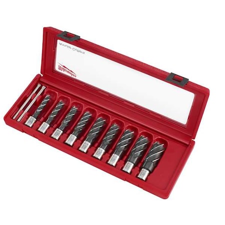 9-Piece HSS Annular Cutter Set MPN:49-22-8410