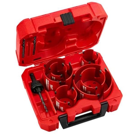 10 pc. BIG HAWG with Carbide Teeth Hole Saw Kit MPN:49-56-9290