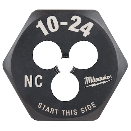 Hex Threading Die, #10-24, UNC MPN:49-57-5325