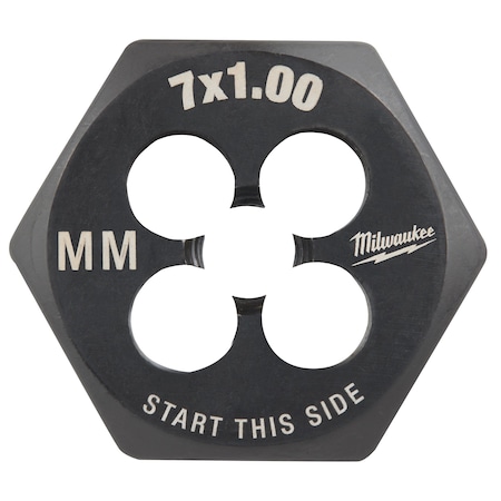 Hex Threading Die, M7x1, Metric MPN:49-57-5341