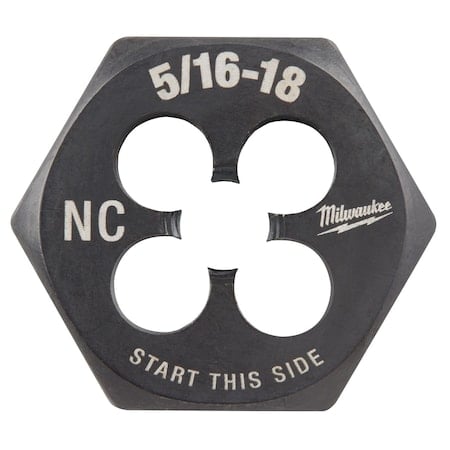 Hex Threading Die, 5/16