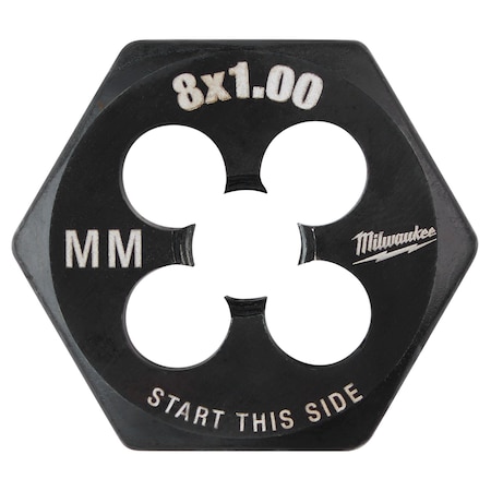 Hex Threading Die, M8x1, Metric MPN:49-57-5345