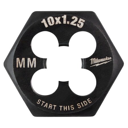 Hex Threading Die, M10x1.25, Metric MPN:49-57-5353