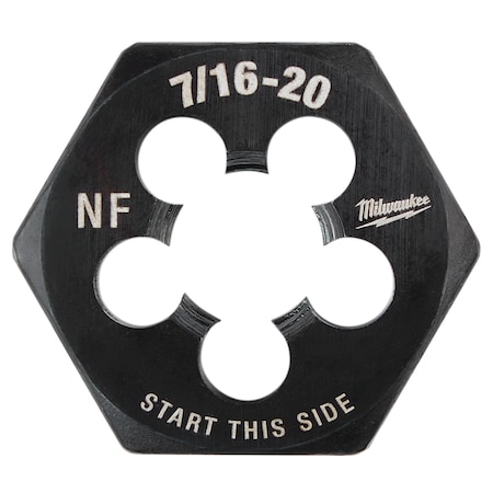 Hex Threading Die, 7/16