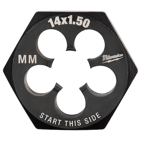 Hex Threading Die, M14x1.5, Metric MPN:49-57-5366