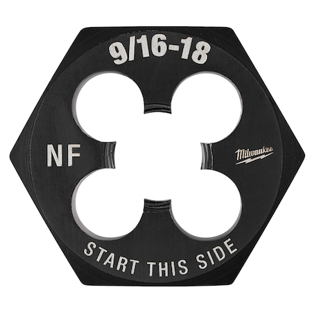 Hex Threading Die, 9/16