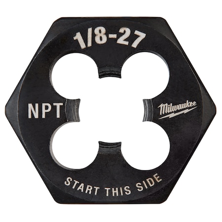 Hex Threading Die, 1/8
