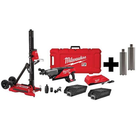 MX Core Drill Kit, Diamond Ultra Dry Bit MPN:MXF301-2CXS, 48-17-0120, 48-17-0130