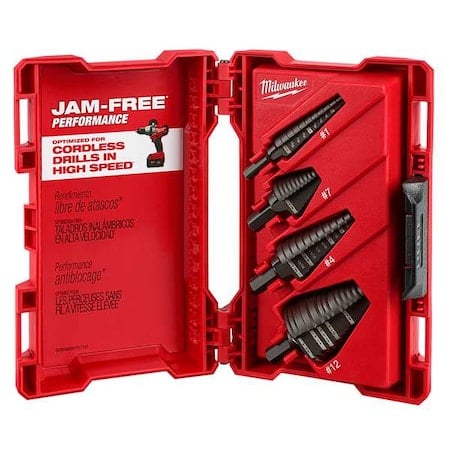 Step Bit 4PC Set NO1 NO4 NO7 NO12 MPN:48-89-9223