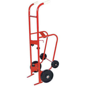 Milwaukee Four Wheel Drum Truck 40774 - Polyolefin Wheels - 1000 Lb. Cap. 40774