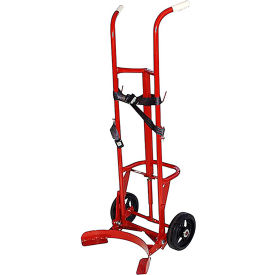 Milwaukee 2 Wheel Poly/Steel Drum Truck 55 Gallon Capacity Red 40778