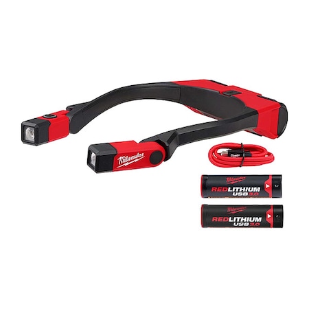 USB 400L Neck Light + 3.0 Battery MPN:2117-21, 48-11-2131