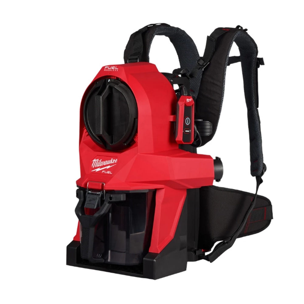 Milwaukee M18 Fuel Cordless Rechargeable HEPA Bagless Dry Commercial Backpack Vacuum MPN:0885-20