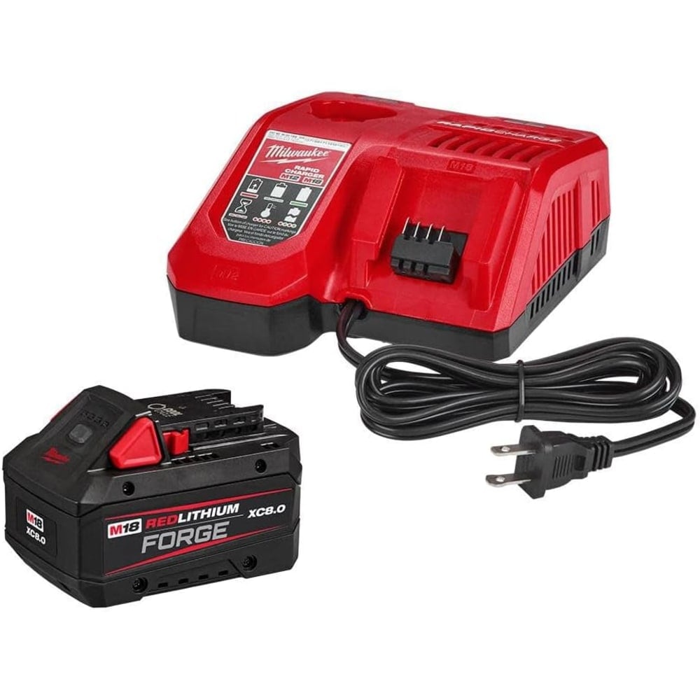 Milwaukee M18 REDLITHIUM FORGE High Output Battery Starter Kit MPN:48-59-1881