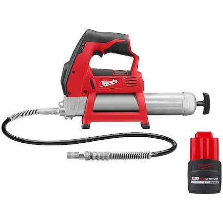 Grease Gun and Battery MPN:2446-20, 48-11-2425