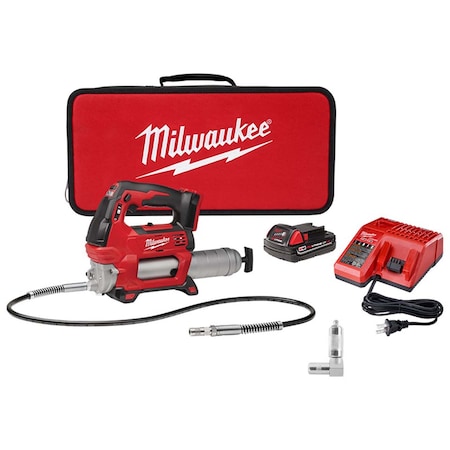 Cordless Speed Grease, 18volt, Gun Grease Coup MPN:2646-21CT, 49-16-2648
