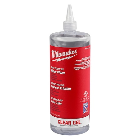 Chain & Wire Rope Lubricant, 1 qt, Bottle, Water Base, 120 Degrees F Max Op Temp, Colorless MPN:48-22-4135