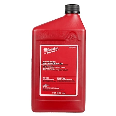 Bar and Chain Oil, 1 qt MPN:49-16-2837