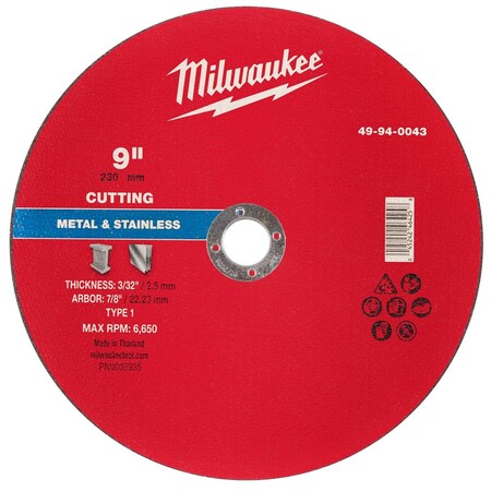 Cut-Off Wheel, 7/8