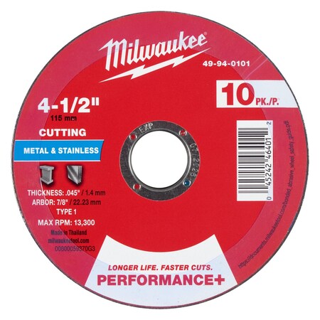 Cut-Off Wheel, 7/8
