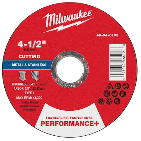Cut-Off Wheel, 7/8