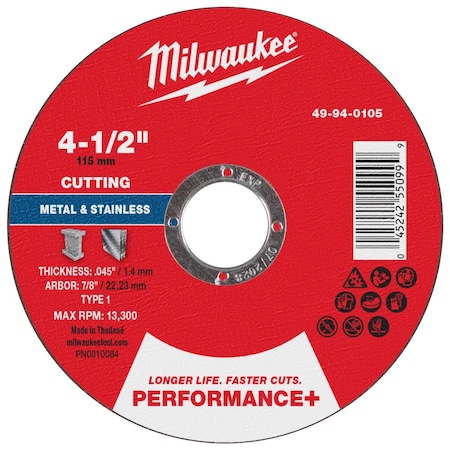 Cut-Off Wheel, 7/8