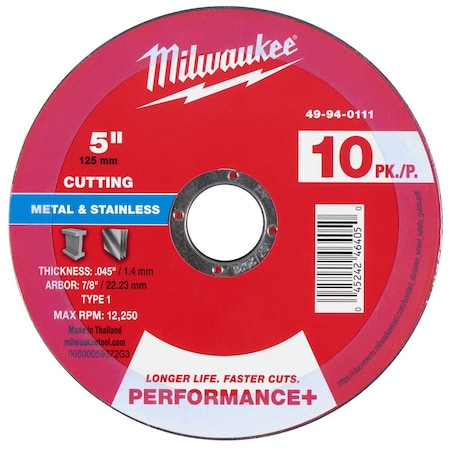 Cut-Off Wheel, 7/8
