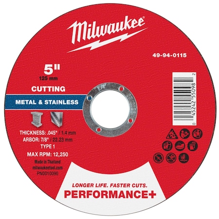 Cut-Off Wheel, 7/8