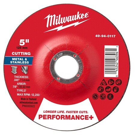 Cut-Off Wheel, 7/8
