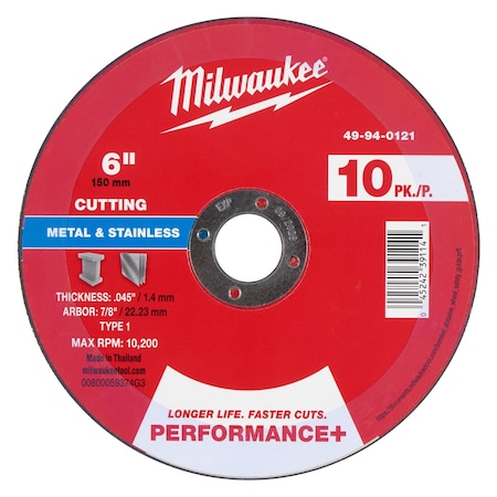 Cut-Off Wheel, 7/8