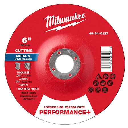 Cut-Off Wheel, 7/8