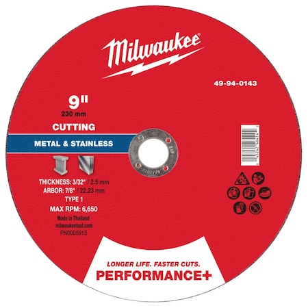Cut-Off Wheel, 7/8