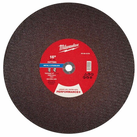 Cut-Off Wheel, 20mm Sz, 16