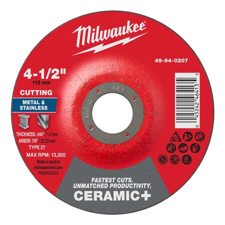 Cut-Off Wheel, 7/8
