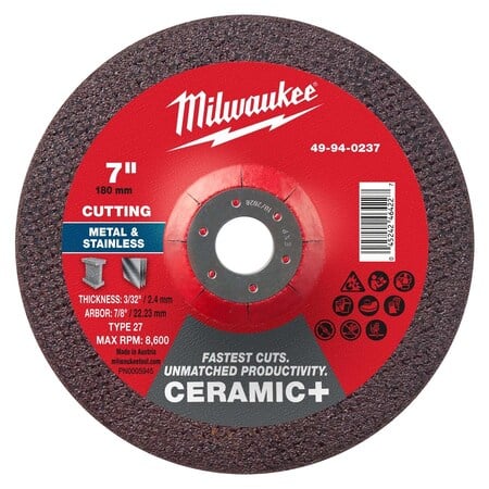 Cut-Off Wheel, 7/8