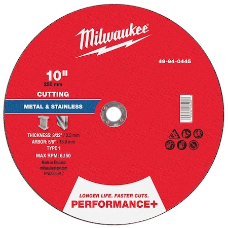 Cut-Off Wheel, 5/8