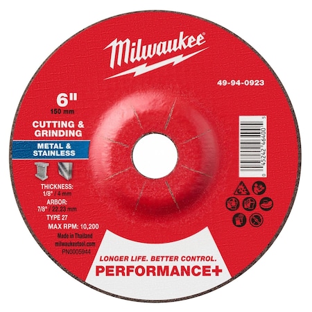 Cut-Off & Grinding Wheel, 6