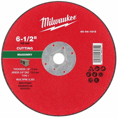 Cut-Off Wheel, 5/8