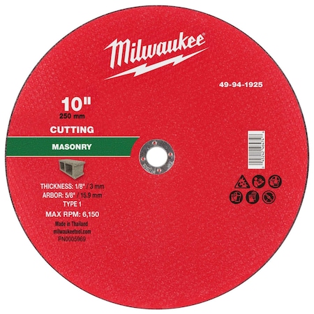 Cut-Off Wheel, 5/8