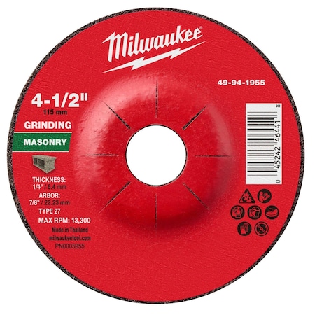 Grinding Wheel, 7/8