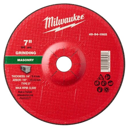 Grinding Wheel, 7/8