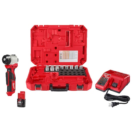 M12 Cable Stripper Kit with 11 Al THHN / XHHW Bushings MPN:2435AL-21