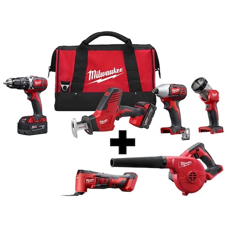 Cordless 4-Tool Kit, Multi-Tool, Blower MPN:2695-24, 2626-20, 0884-20