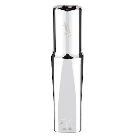 3/8 in. Drive 10mm Metric 6-Point Deep Socket with FOUR FLAT Sides MPN:45-34-0010
