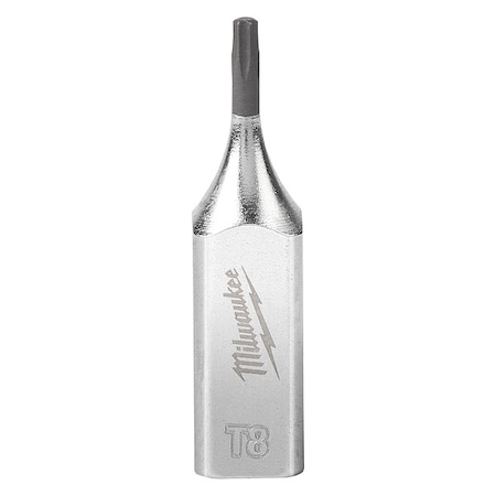 Socket, S2 Stl, T8, Torx, Chrm, 0.25 in MPN:45-34-1000