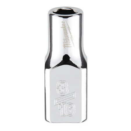 1/4 in. Drive 3/16 in. SAE 6-Point Socket with FOUR FLAT Sides MPN:45-34-9001