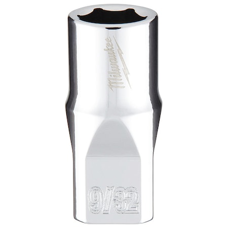 1/4 in. Drive 9/32 in. SAE 6-Point Socket with FOUR FLAT Sides MPN:45-34-9004