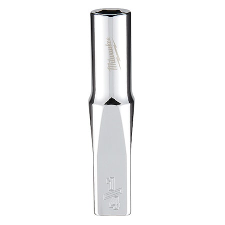 1/4 in. Drive 1/4 in. SAE 6-Point Deep Socket with FOUR FLAT Sides MPN:45-34-9014