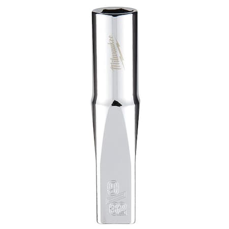 1/4 in. Drive 9/32 in. SAE 6-Point Deep Socket with FOUR FLAT Sides MPN:45-34-9015