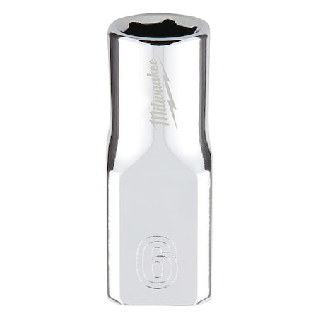 1/4 in. Drive 6mm Metric 6-Point Socket with FOUR FLAT Sides MPN:45-34-9032
